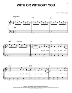 With Or Without You von U2 (Download) 