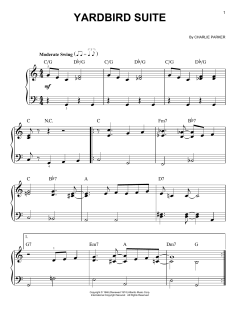 Yardbird Suite von Charlie Parker (Download) 