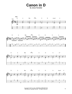 Canon In D von Johann Pachelbel (Download) 