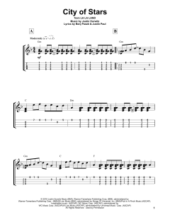City Of Stars von Benj Pasek (Download) 