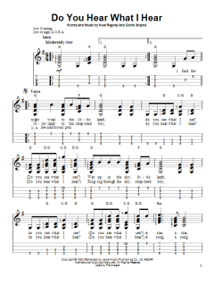Do You Hear What I Hear von Noel Regney (Download) 