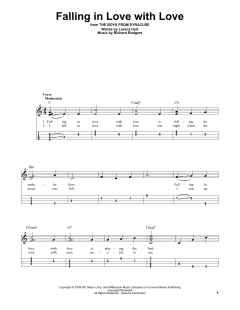 Falling In Love With Love von Richard Rodgers (Download) 
