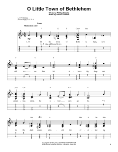 O Little Town Of Bethlehem von Phillips Brooks (Download) 