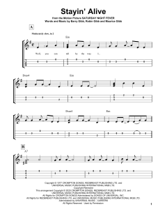 Stayin' Alive von Bee Gees (Download) 