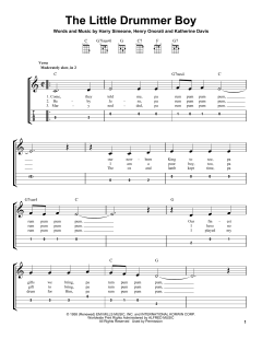 The Little Drummer Boy von Harry Simeone (Download) 
