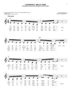 A Wonderful Time Up There von Pat Boone (Download) 