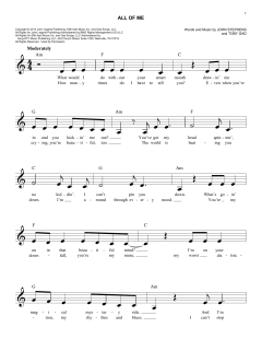 All Of Me von John Legend (Download) 