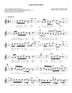 Always Be My Baby von Mariah Carey (Download) 