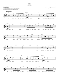 Ben von Michael Jackson (Download) 