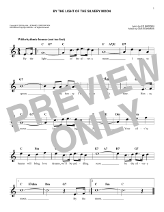 By The Light Of The Silvery Moon von Gus Edwards (Download) 