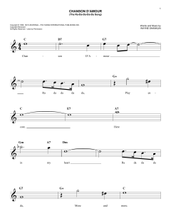 Chanson D'Amour von Wayne Shanklin (Download) 