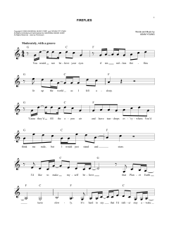 Fireflies von Owl City (Download) 