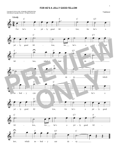 For He's A Jolly Good Fellow (Download) 