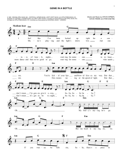 Genie In A Bottle von Christina Aguilera (Download) 