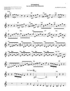 Gitanerias von Ernesto Lecuona Casado (Download) 