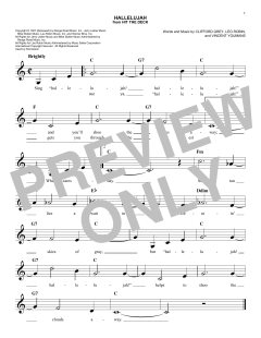 Hallelujah von Clifford Grey (Download) 
