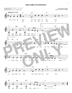 Here Comes The Show Boat von Billy Rose (Download) 