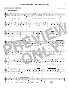 He's Got The Whole World In His Hands (Download) 