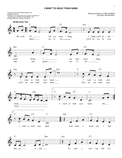 I Want To Hold Your Hand von The Beatles (Download) 