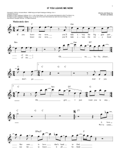 If You Leave Me Now von Chicago (Download) 