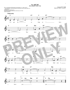 I'll Get By von Fred E. Ahlert (Download) 