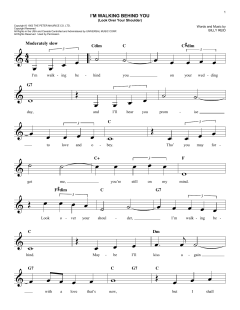 I'm Walking Behind You von Eddie Fisher (Download) 