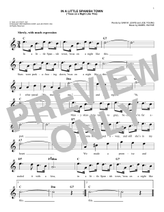 In A Little Spanish Town von Joe Young (Download) 