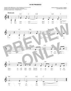 In His Presence von Dick Tunney (Download) 