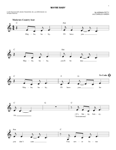 Maybe Baby von The Crickets (Download) 
