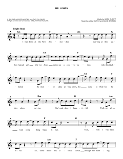Mr. Jones von Counting Crows (Download) 