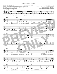 Our Language Of Love von Marguerite Monnot (Download) 