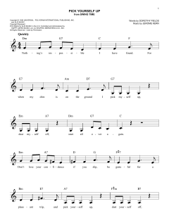 Pick Yourself Up von Jerome Kern (Download) 