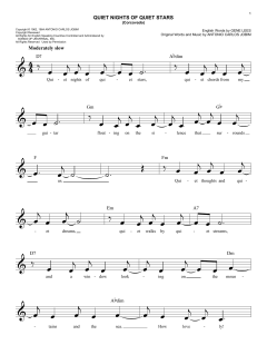 Quiet Nights Of Quiet Stars von Andy Williams (Download) 