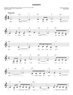Raindrops von Dee Clark (Download) 