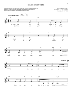 Sesame Street Theme von Bruce Hart (Download) 