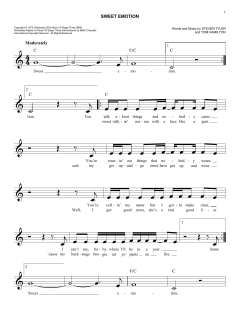 Sweet Emotion von Aerosmith (Download) 