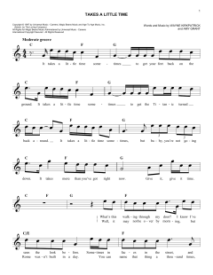 Takes A Little Time von Amy Grant (Download) 