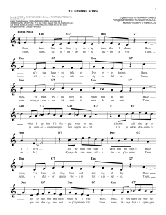 Telephone Song von Stan Getz (Download) 