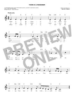 There Is A Redeemer von Keith Green (Download) 