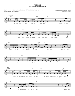 This Is Me von Benj Pasek (Download) 