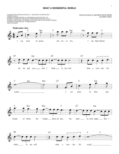 What A Wonderful World von Louis Armstrong (Download) 