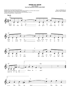 Where Do I Begin von Andy Williams (Download) 