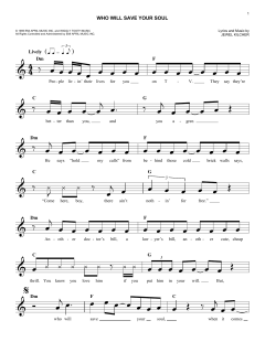 Who Will Save Your Soul von Jewel (Download) 