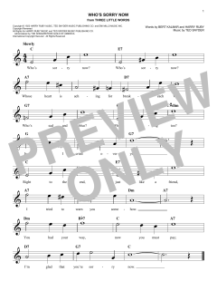 Who's Sorry Now von Connie Francis (Download) 
