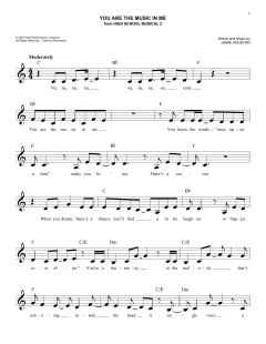 You Are The Music In Me von Jamie Houston (Download) 