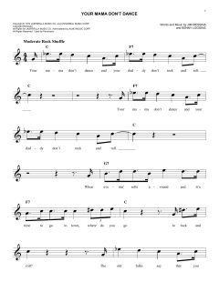 Your Mama Don't Dance von Jim Messina (Download) 