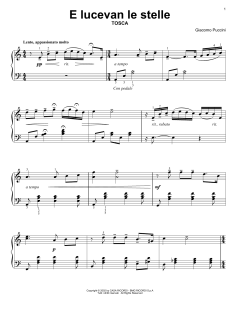 E Lucevan Le Stelle (Download) 