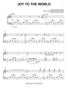 Joy To The World von Isaac Watts (Download) 