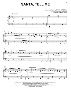 Santa Tell Me von Ariana Grande (Download) 
