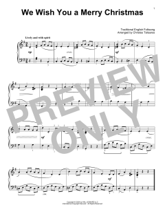 We Wish You A Merry Christmas von Traditional English Folksong (Download) 